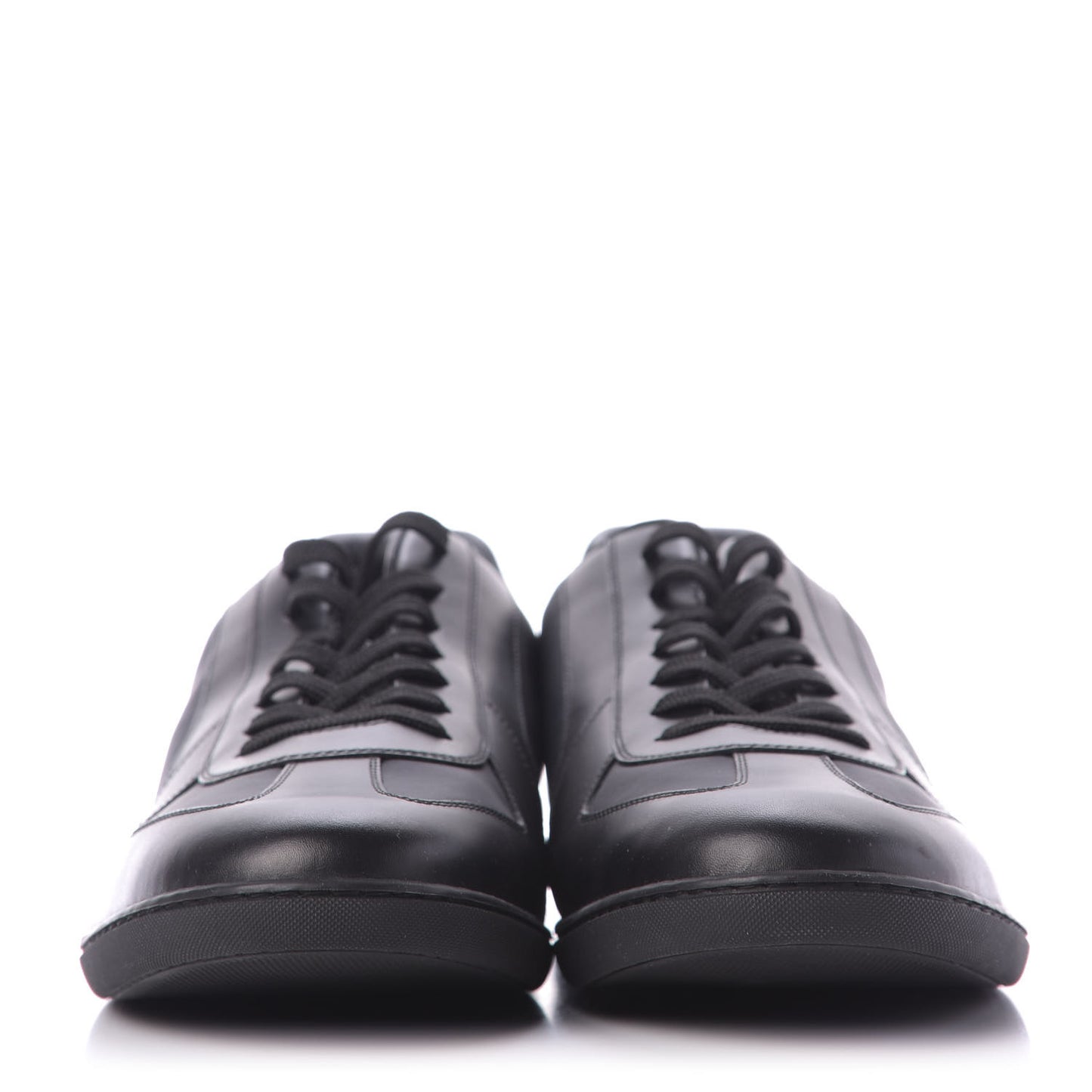 Calfskin Nylon Pulse Sneaker 9 Black