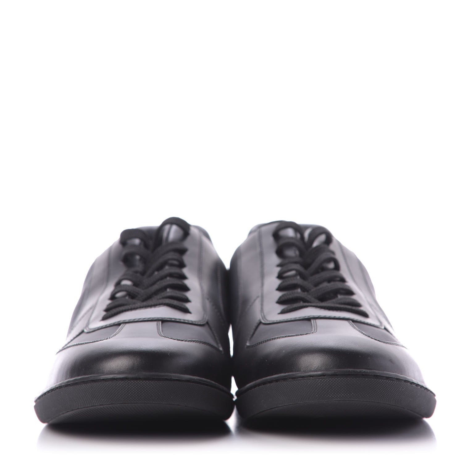 Louis Vuitton Calfskin Nylon Pulse Sneaker 9 Black 2 of 10