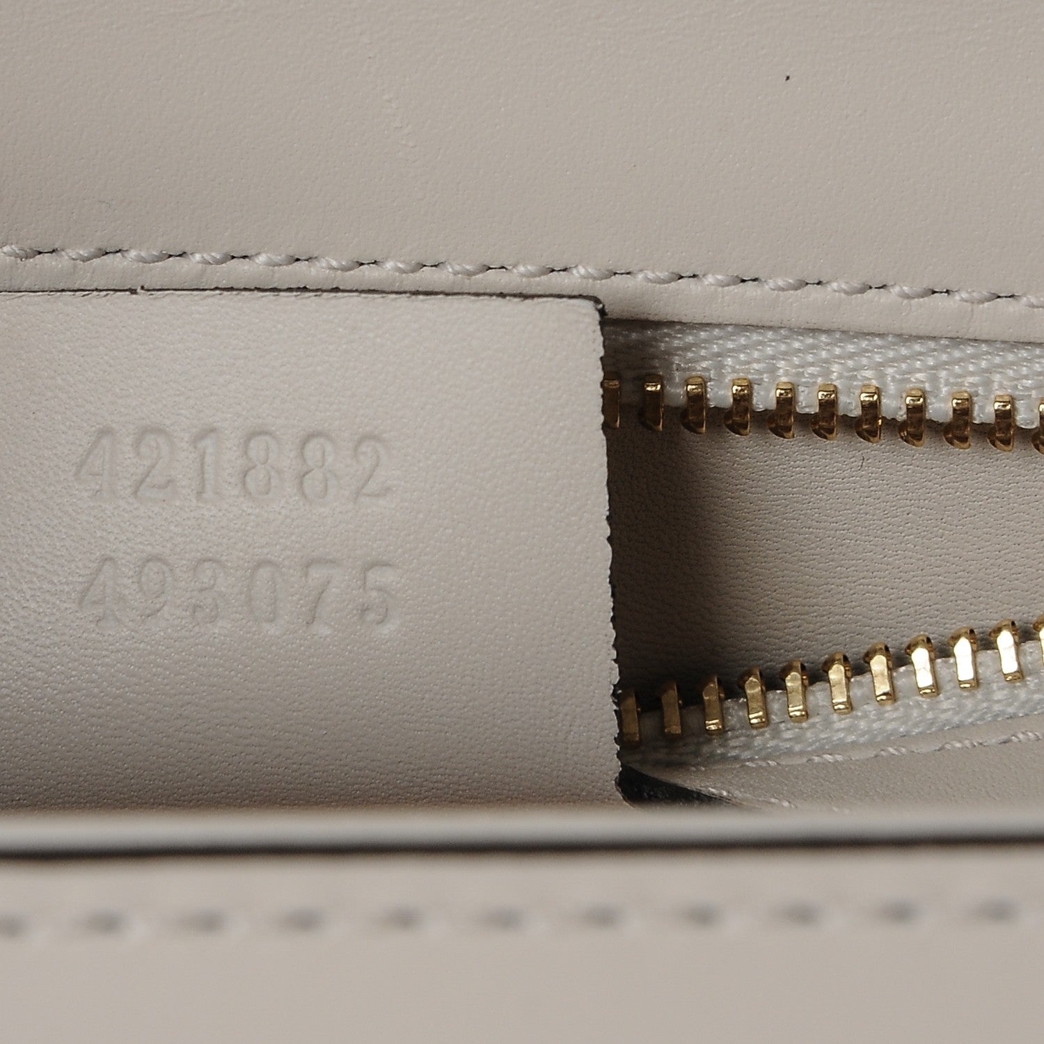 Gucci Calfskin Small Sylvie Shoulder Bag Off White 7 of 9