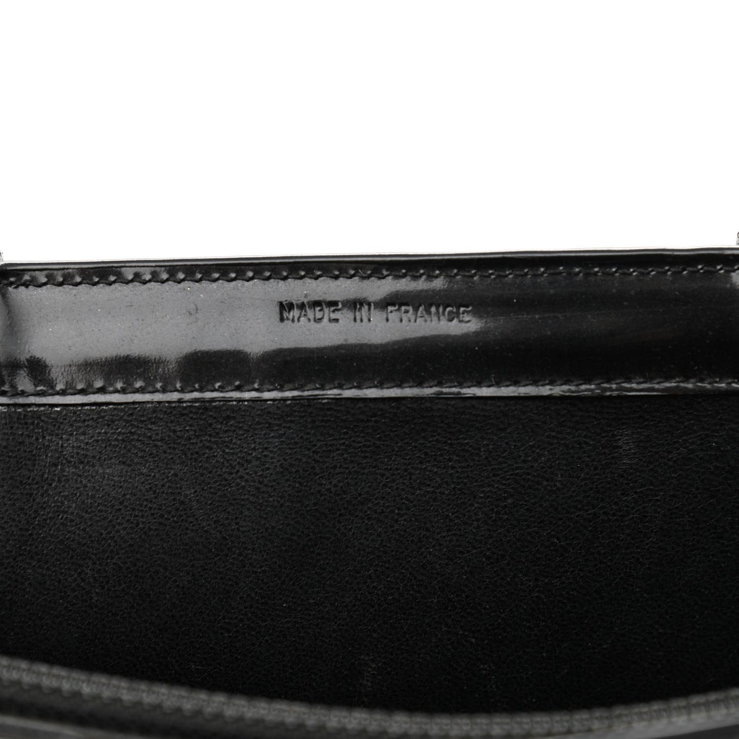 Patent Tote Black