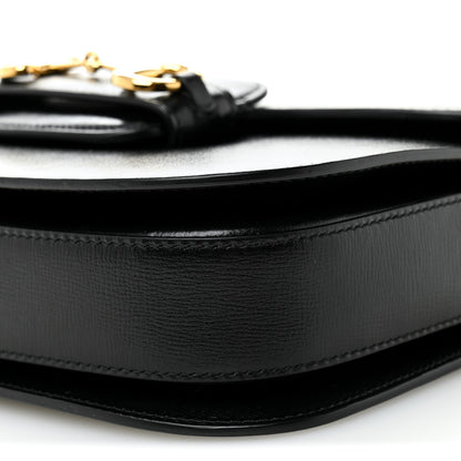 Gucci Azalea Calfskin Horsebit 1955 Shoulder Bag Black 10 of 10