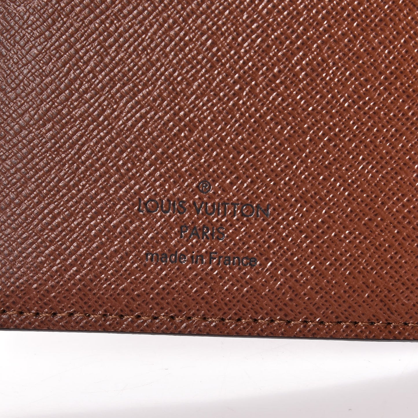 Monogram Pocket Agenda Cover