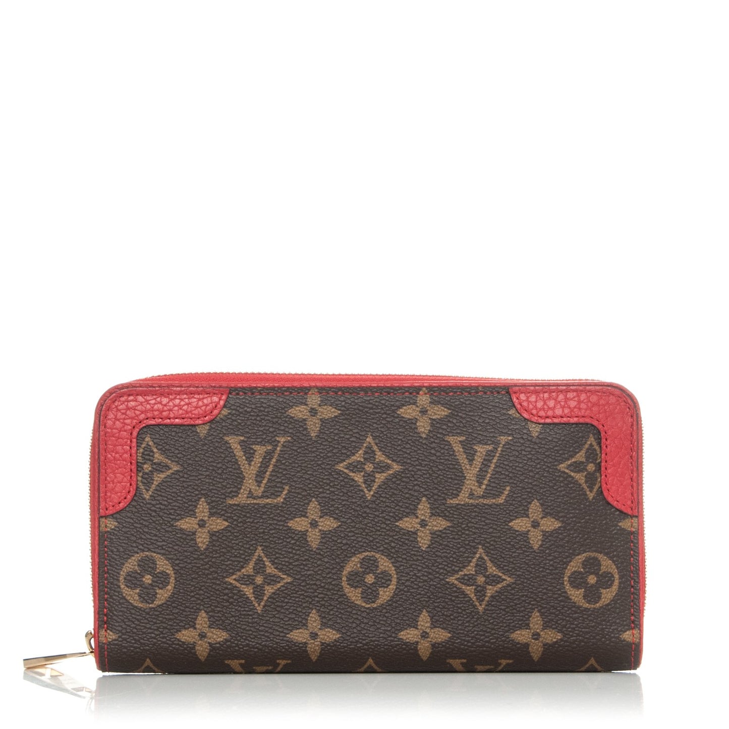 Monogram Retiro Zippy Wallet Cherry
