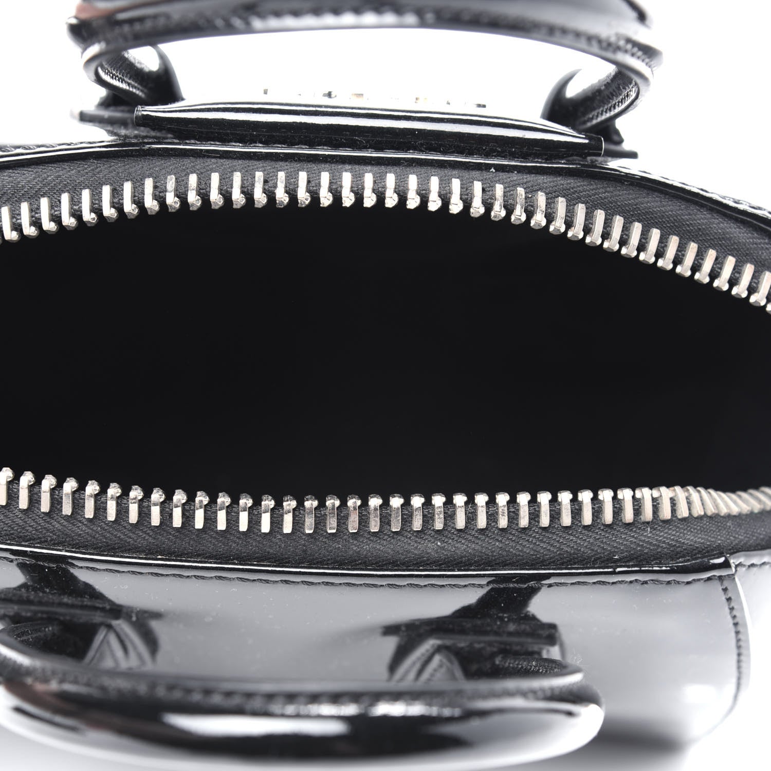 Givenchy Patent Calfskin Mini Antigona Black 6 of 16