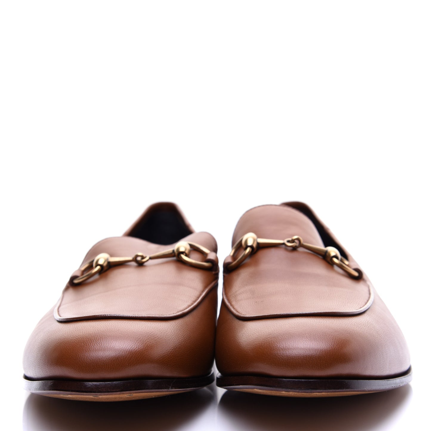 Lambskin Mens Brixton Horsebit Loafers 10 Brown