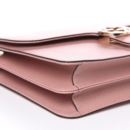 Gucci Dollar Calfskin Interlocking G Shoulder Bag Soft Pink 8 of 9