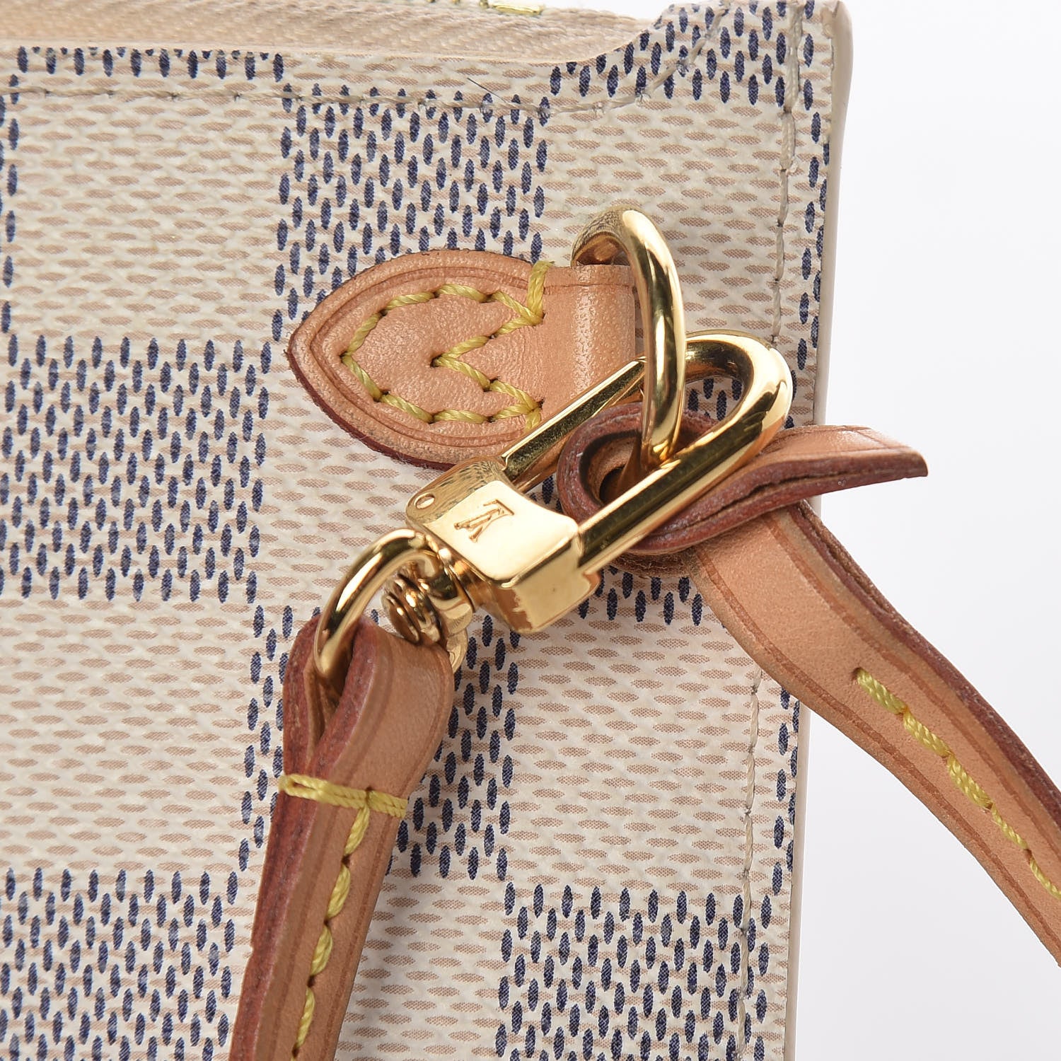 Louis Vuitton Damier Azur Neverfull MM GM Pochette 12 of 12