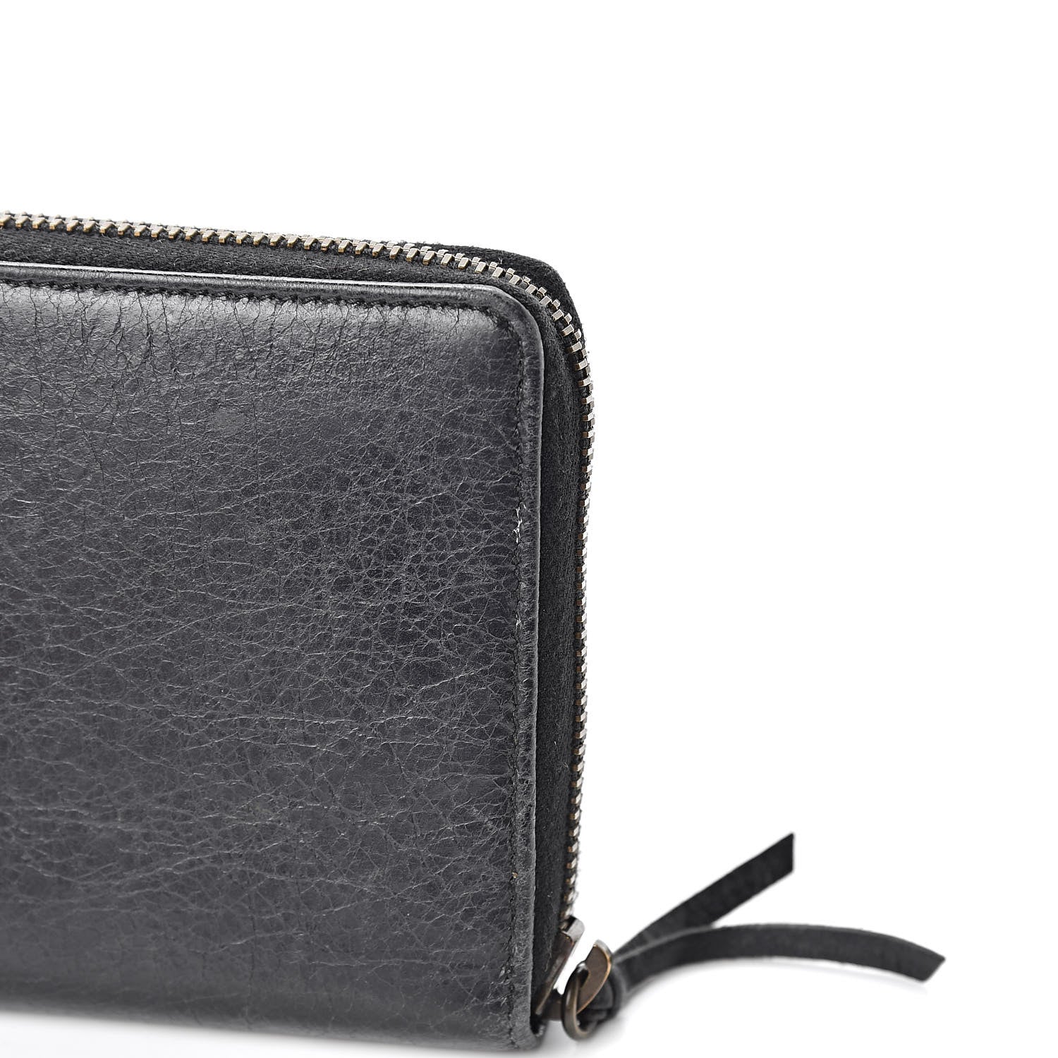 Balenciaga Agneau Classic Hardware Continental Zip Around Wallet Black 12 of 14