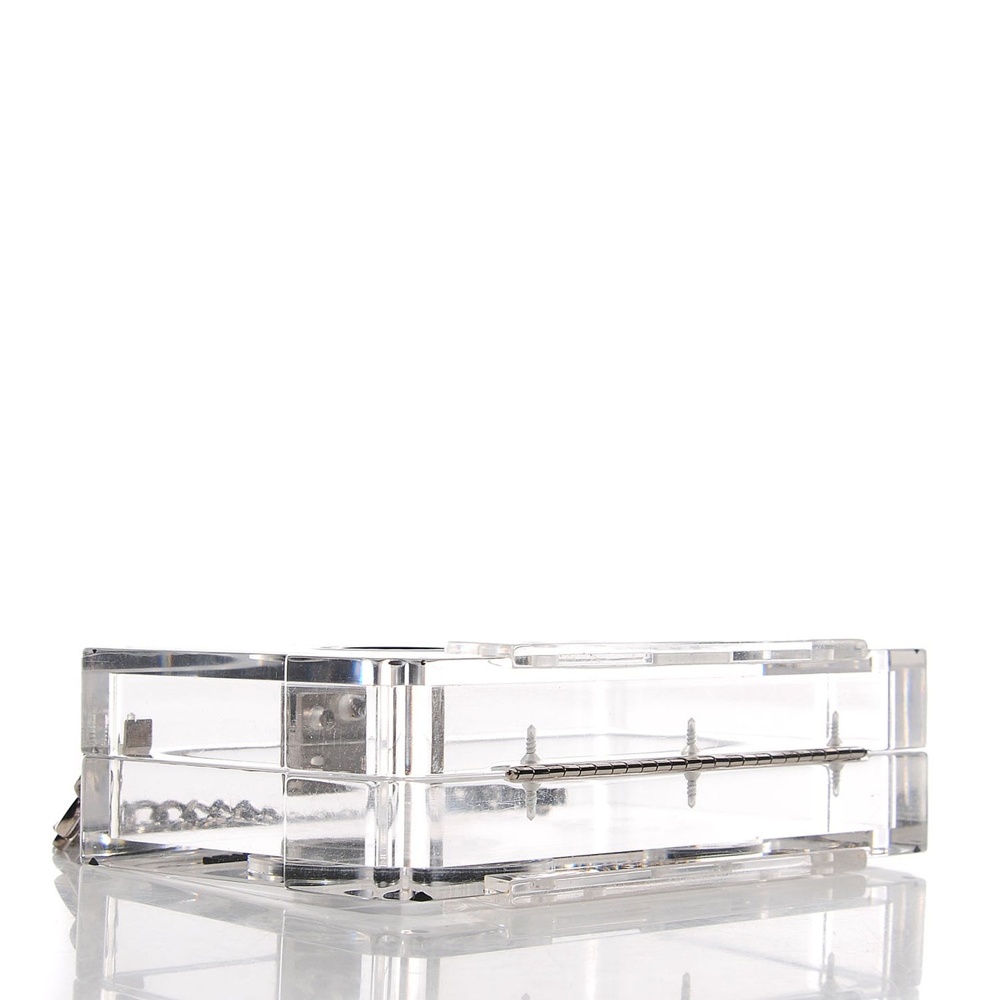 Lucite Cassette Clutch