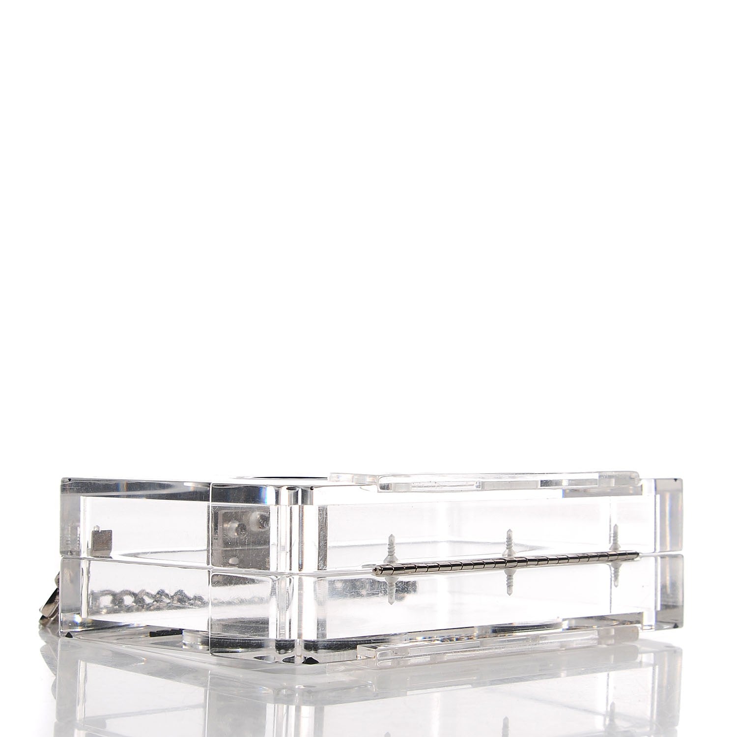 Chanel Lucite Cassette Clutch 4 of 7