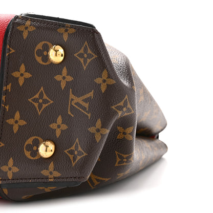 Louis Vuitton Monogram Cuir Orfevre Tote W PM Cherry 9 of 13