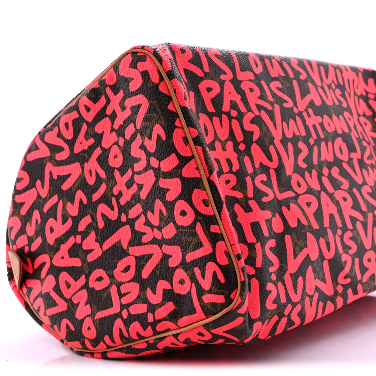 Monogram Graffiti Speedy 30 Fuchsia