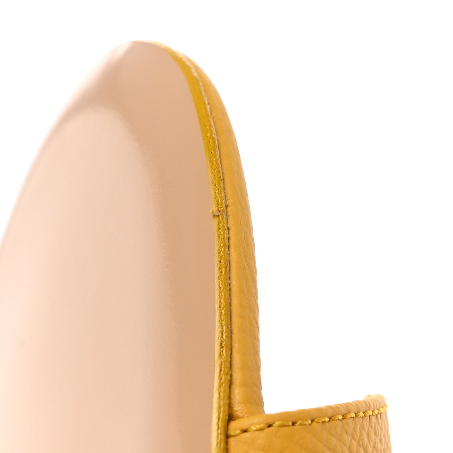 Hermes Epsom Oasis Sandals 37.5 Jaune Sable 15 of 16