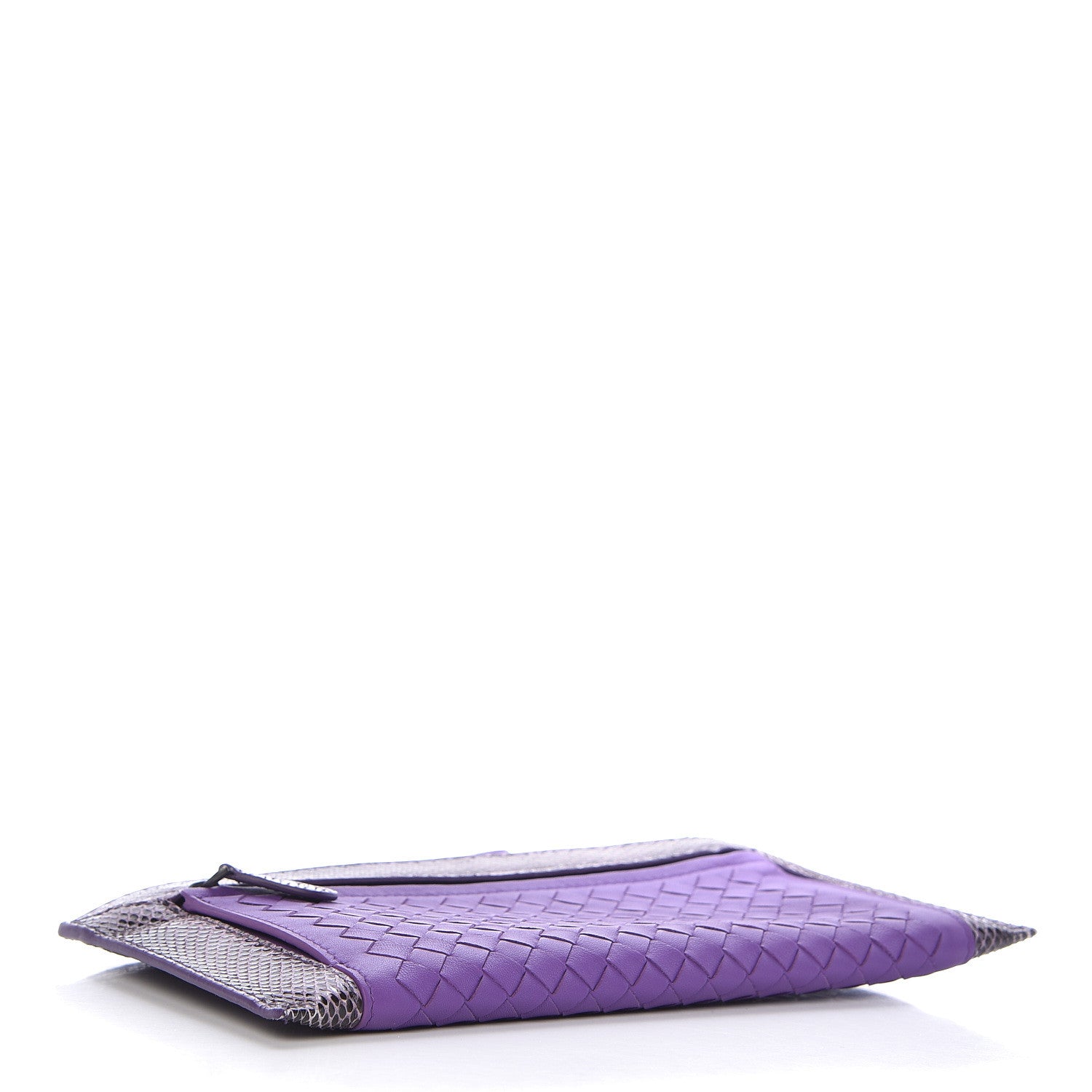 Bottega Veneta Nappa Intrecciato Ayers Pouch Violet 4 of 9