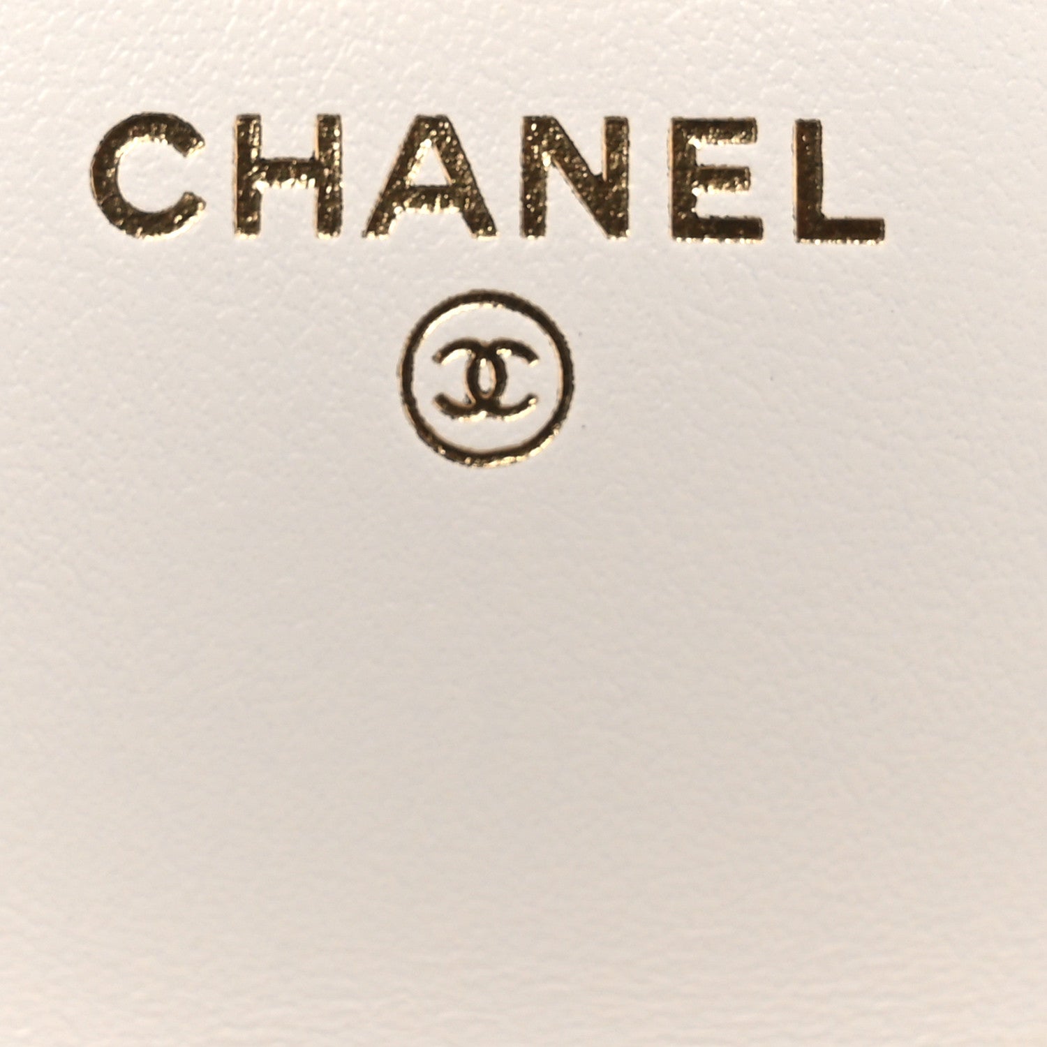 Chanel Shiny Caviar Quilted Flap Charm Wallet On Chain WOC White 6 of 13
