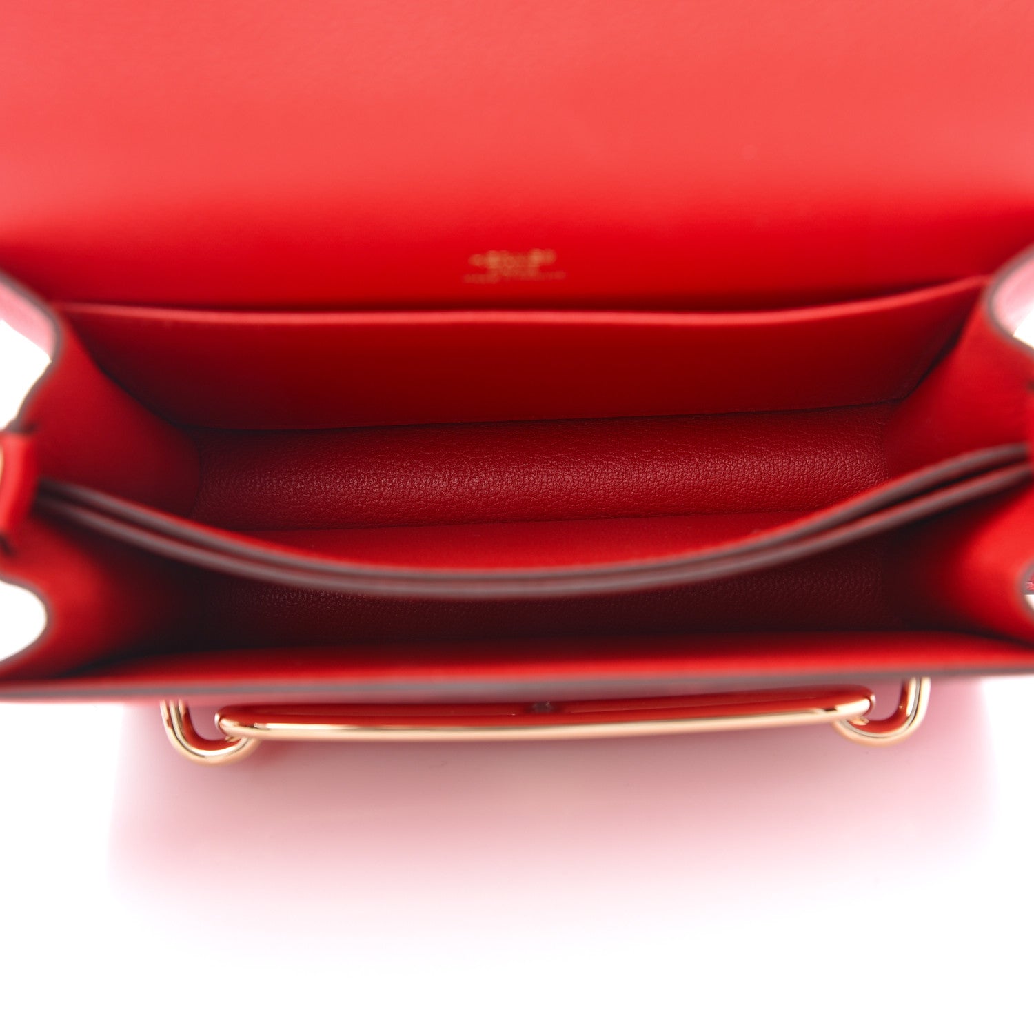 Hermes Evercolor Mini Sac Roulis Rouge De Coeur 5 of 8