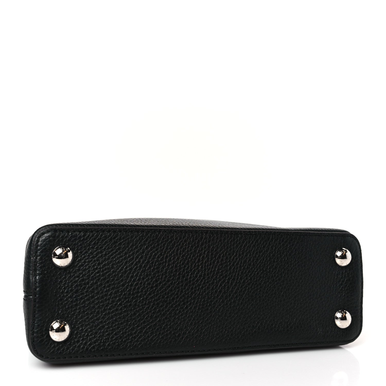 Louis Vuitton Taurillon Capucines BB Black 4 of 8