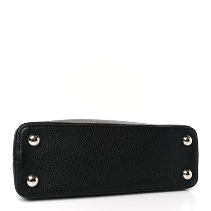 Louis Vuitton Taurillon Capucines BB Black 4 of 8