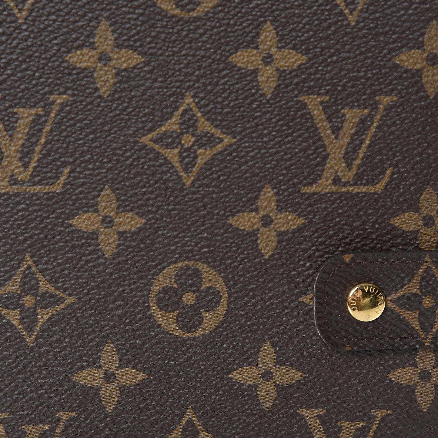 Monogram Medium Ring Agenda Cover