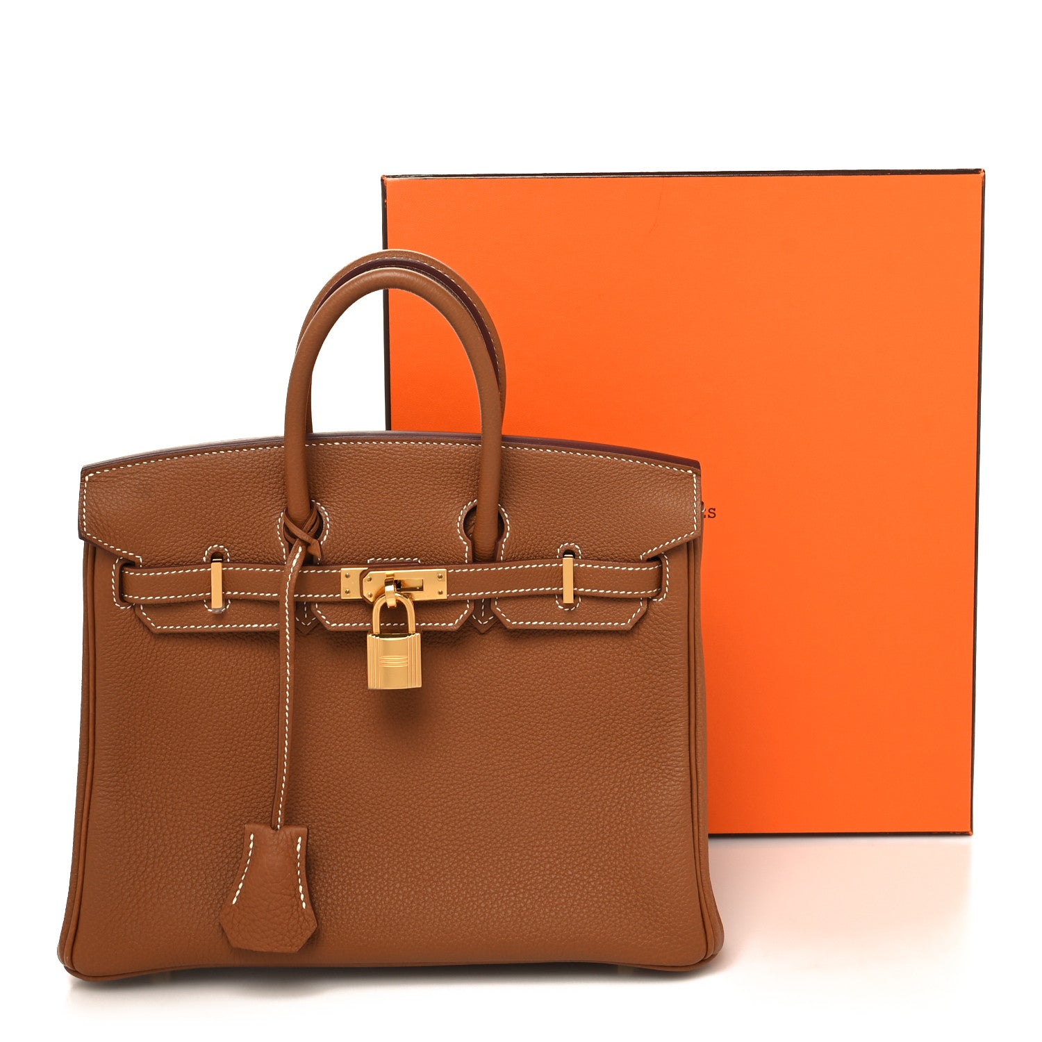 Hermes Togo Birkin 25 Gold 11 of 11