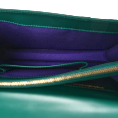 Bulgari Calfskin Serpenti Forever Shoulder Bag Emerald Green 5 of 8