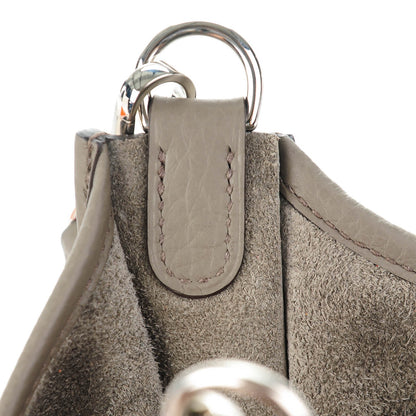 Hermes Taurillon Clemence Amazone Evelyne TPM Etain Cuivre 2 of 11