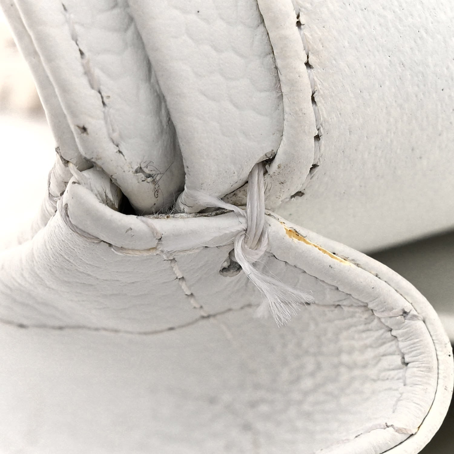 Chanel Caviar Quilted Medium Double Flap Bijoux Chain White 14 of 17