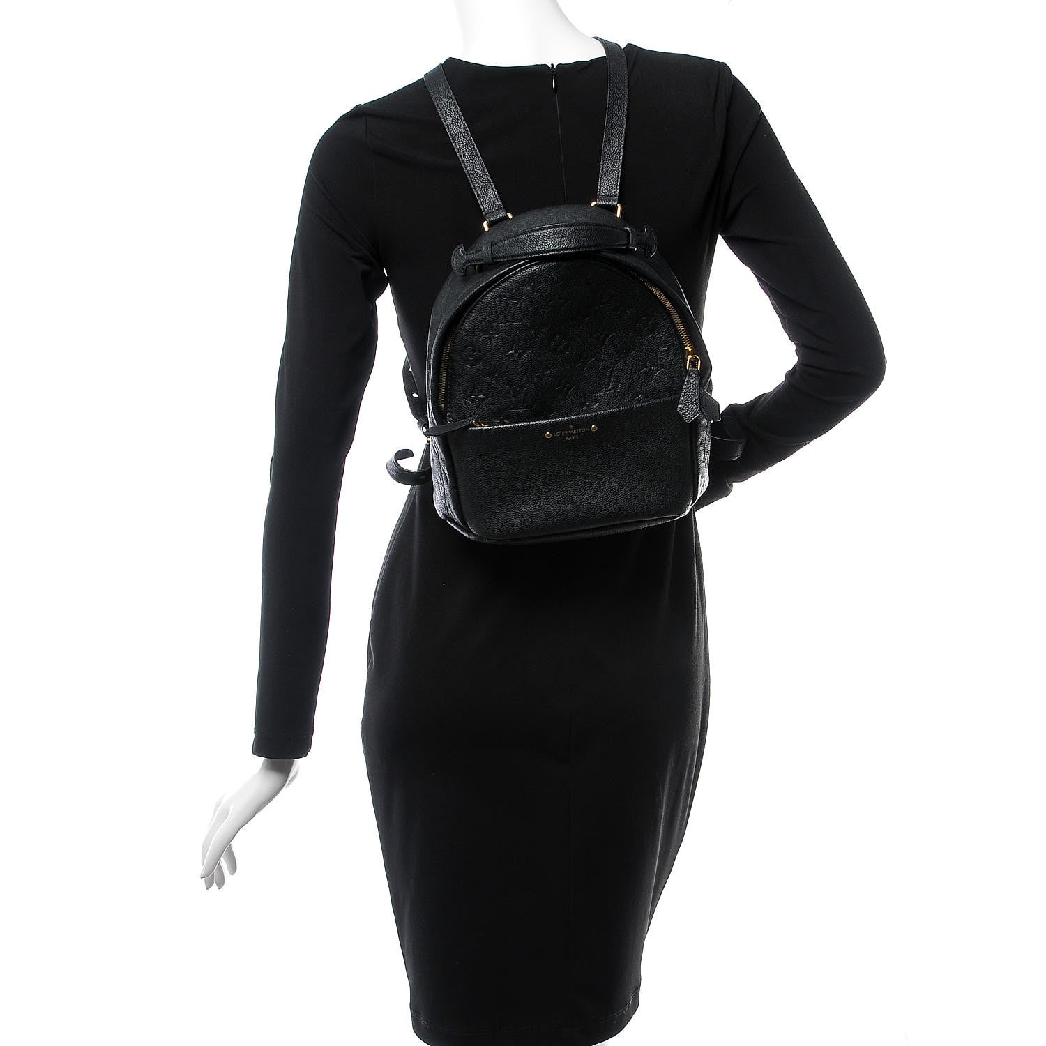 Louis Vuitton Empreinte Sorbonne Backpack Black 2 of 7