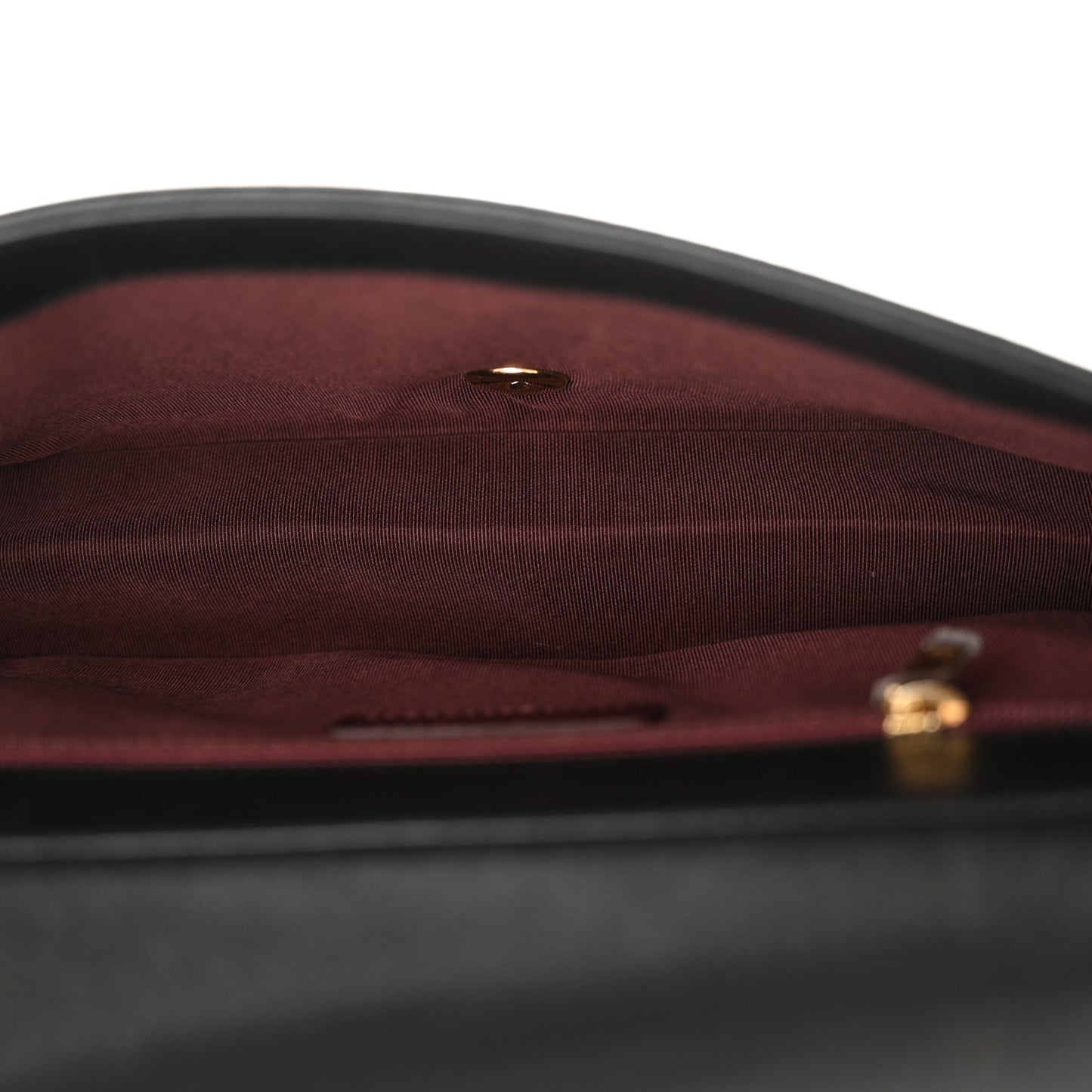 Sheepskin Quilted Vintage Mademoiselle Flap Black