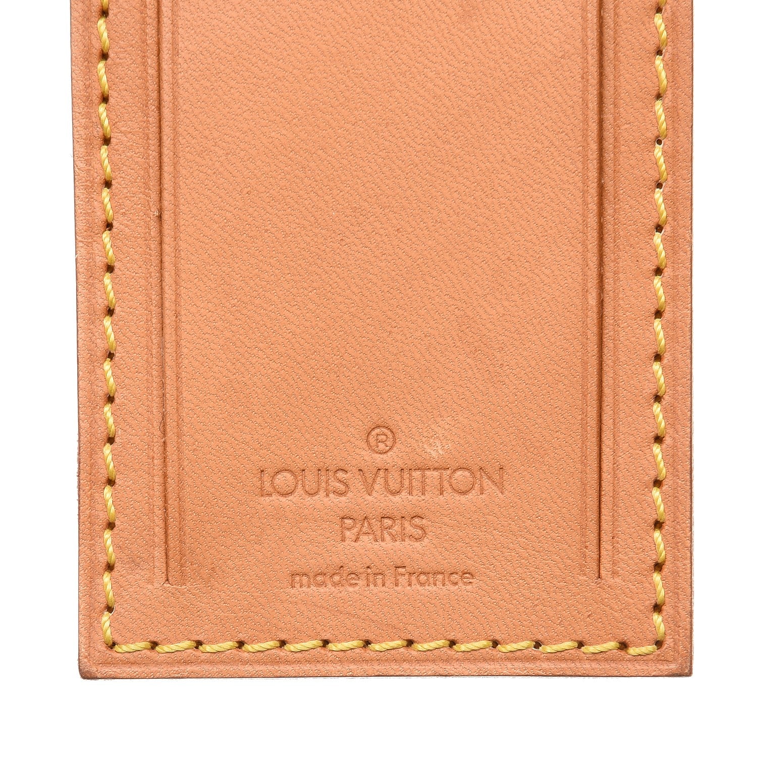 Louis Vuitton Vachetta Luggage Tag 4 of 4