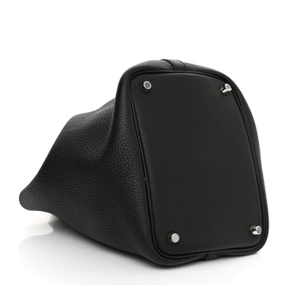 Hermes Taurillon Clemence Picotin Lock 18 PM Black 4 of 9