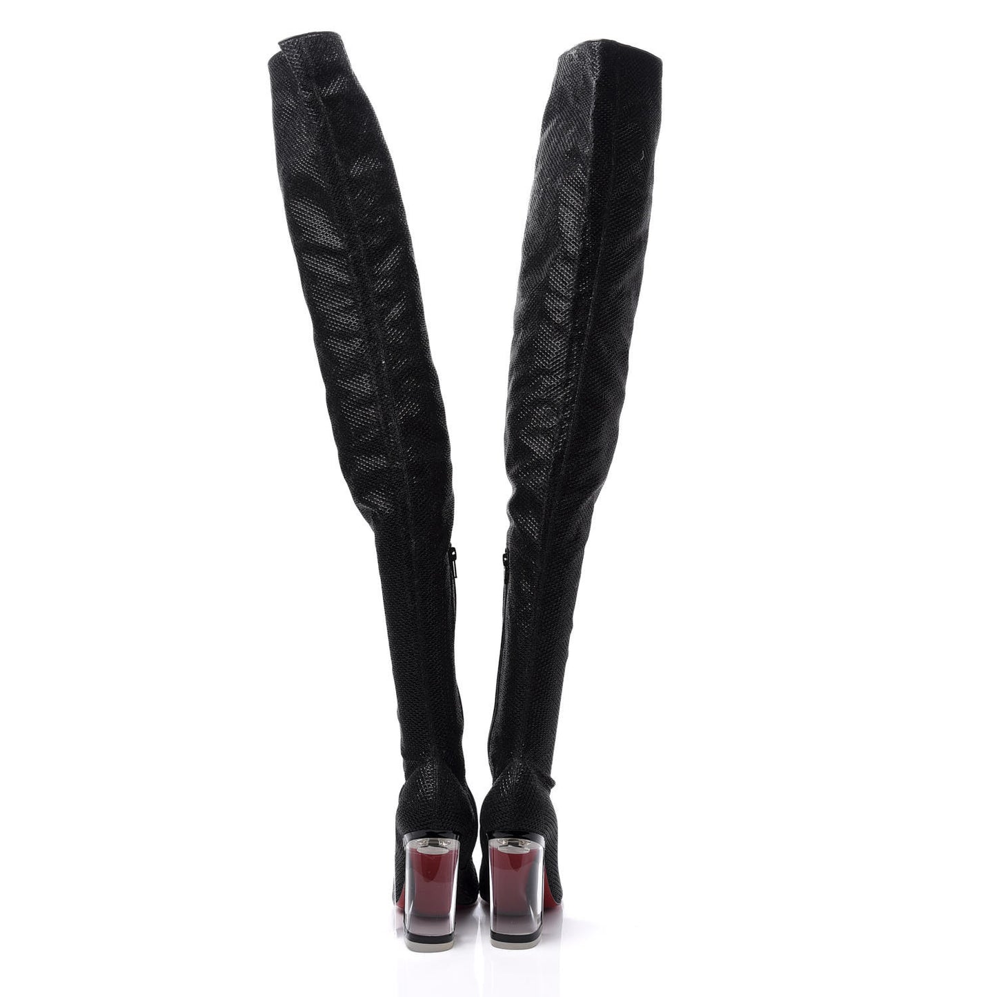 Glitter Diams New Gloria 100 Thigh High Boots 37 Black