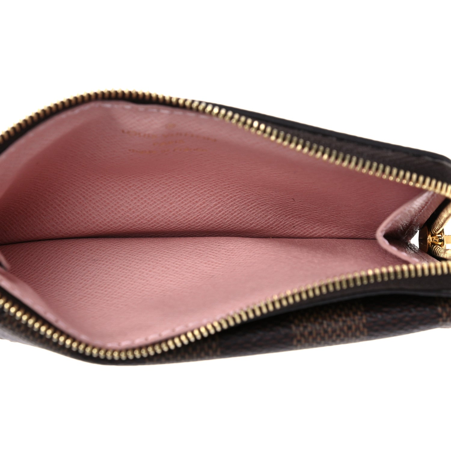 Louis Vuitton Damier Ebene Recto Verso Card Holder Rose Ballerine 5 of 9