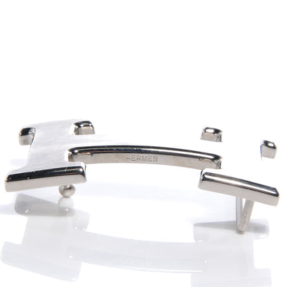 Hermes Box Togo Reversible Constance 32mm H Belt Gold and Noir Brushed Silver 75 5 of 6