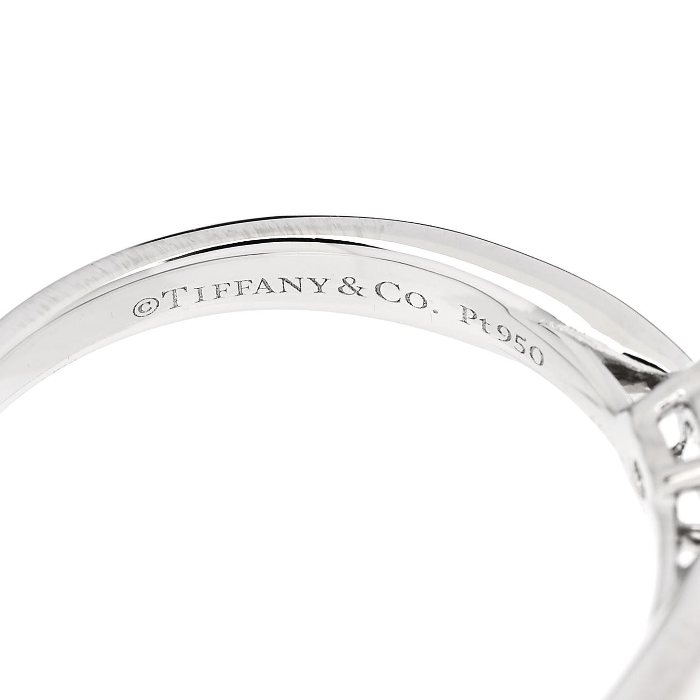 Platinum Diamond .26ct Harmony Solitaire Engagement Ring 49 5