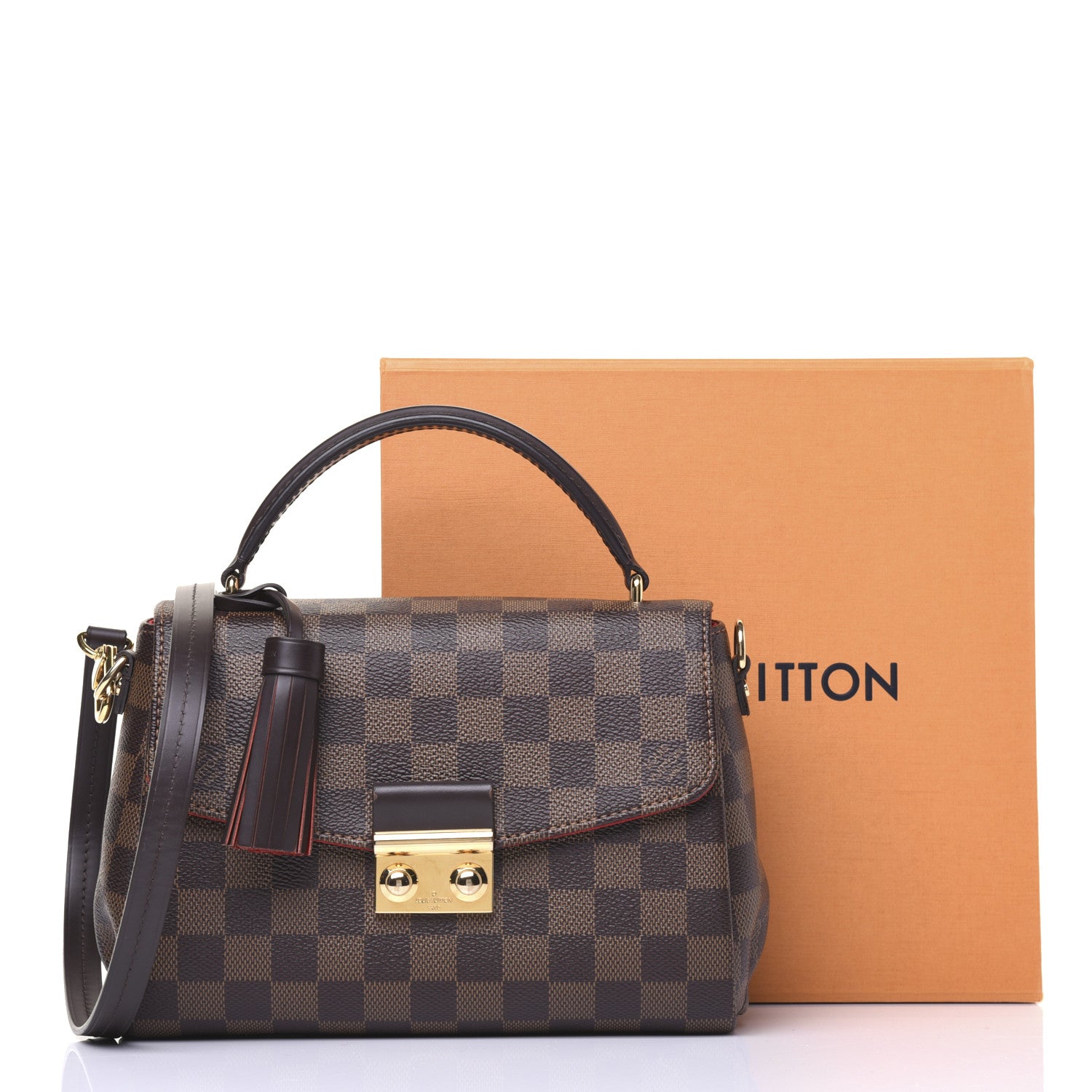 Louis Vuitton Damier Ebene Croisette 19 of 19