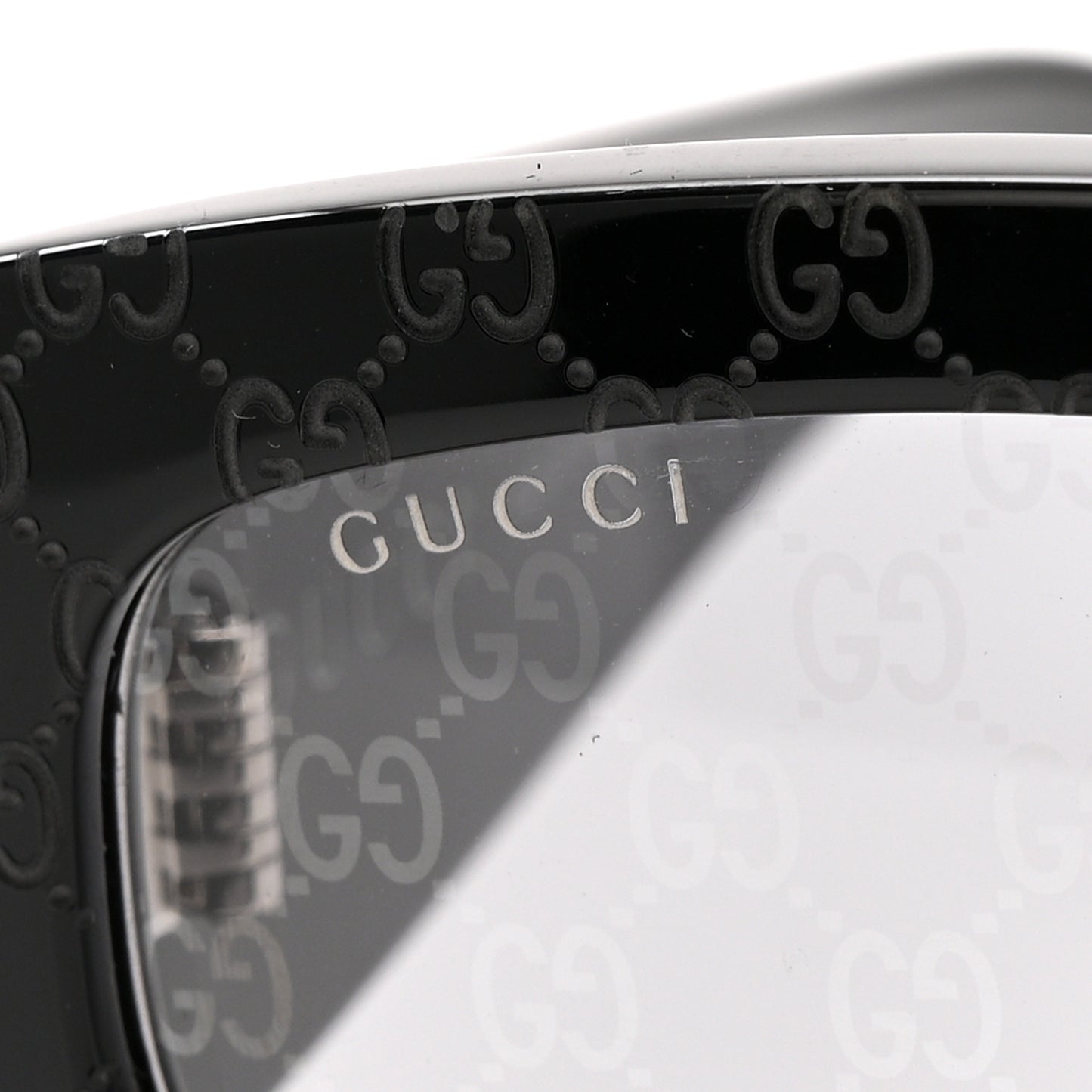Acetate GG Monogram Lens Sunglasses GG1918S Black