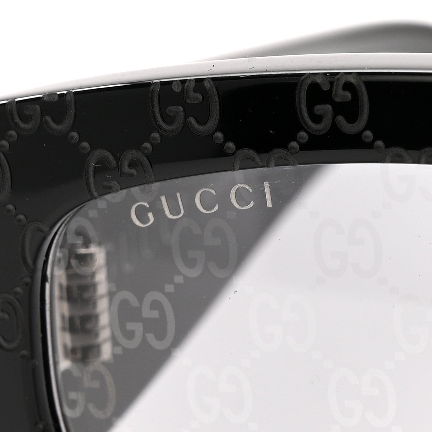 Gucci Acetate GG Monogram Lens Sunglasses GG1918S Black 6 of 6
