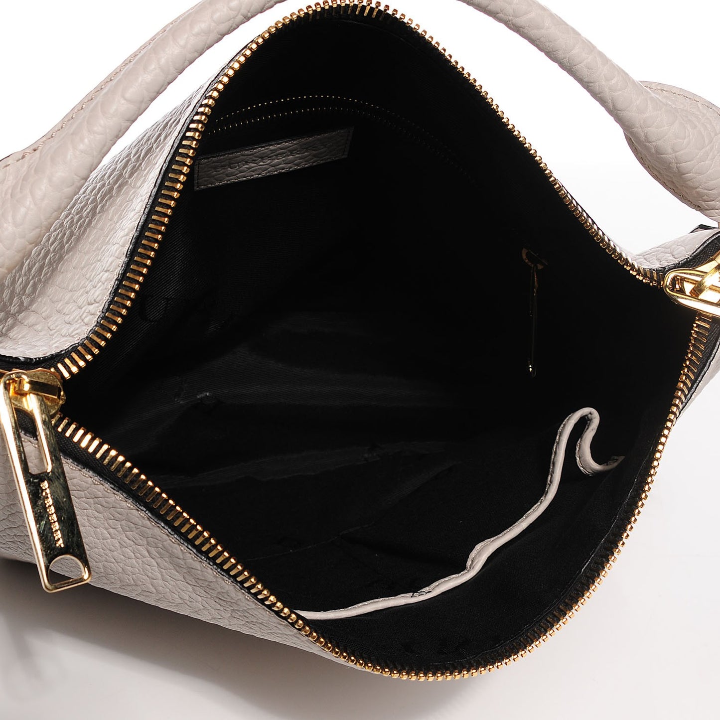 Heritage Grain Small Ledbury Hobo White