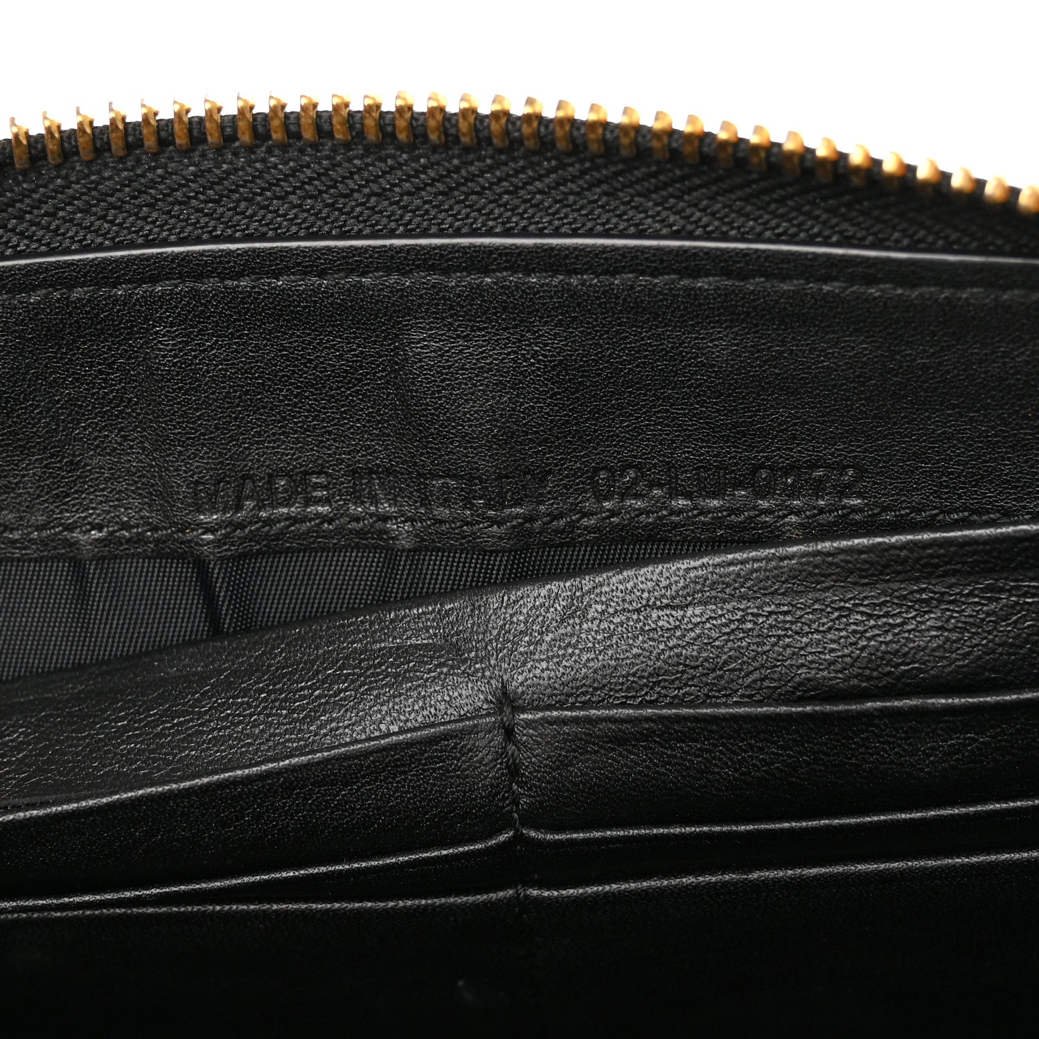 Christian Dior Patent Cannage Lady Dior Continental Wallet Black 7 of 8