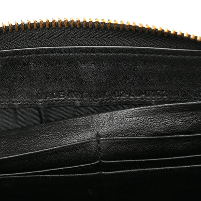 Christian Dior Patent Cannage Lady Dior Continental Wallet Black 7 of 8