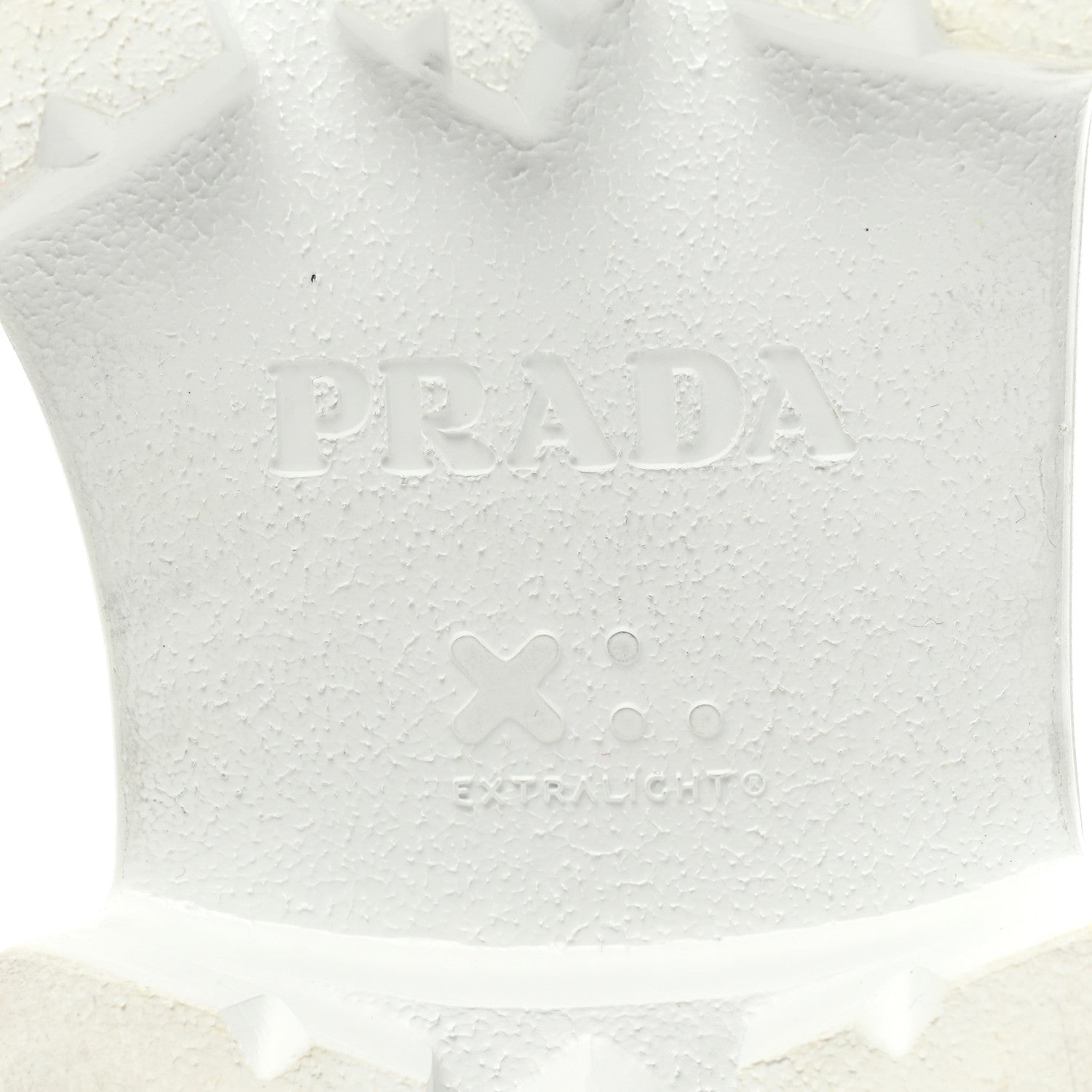 Prada Spazzolato Metal Triangle Logo Monolith Pointy 55mm Loafers 39 White 7 of 14