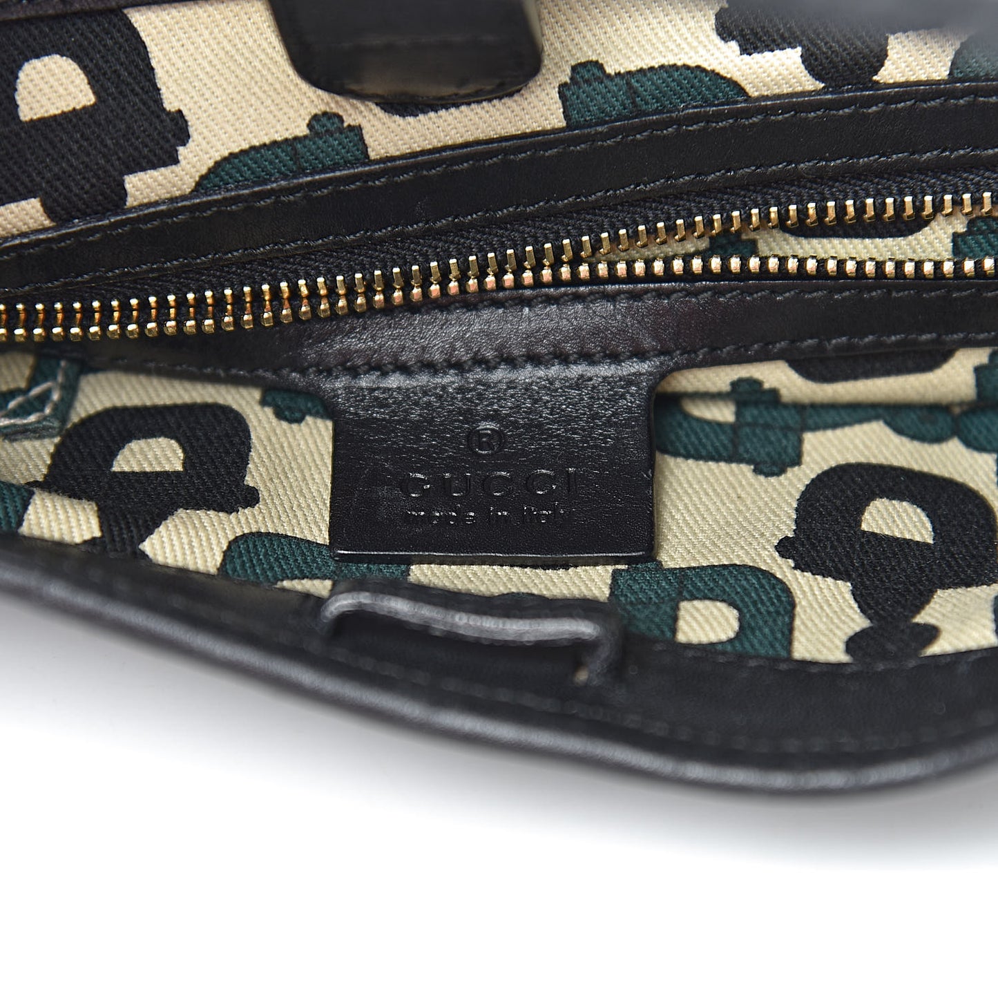 Guccissima Punch Hobo Black