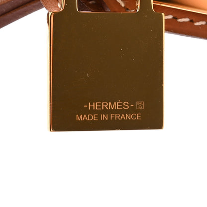Hermes Swift Large O'Kelly Pendant Necklace Gold 4 of 7