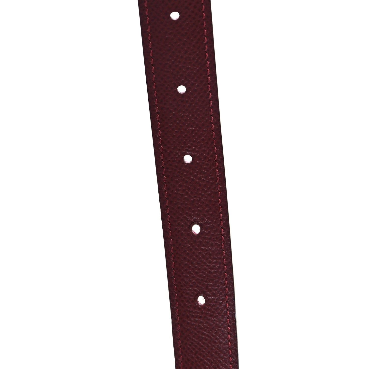 Hermes Swift Epsom 24mm Belt Strap 90 Rose Mexico 80 32 Rouge H 4 of 5