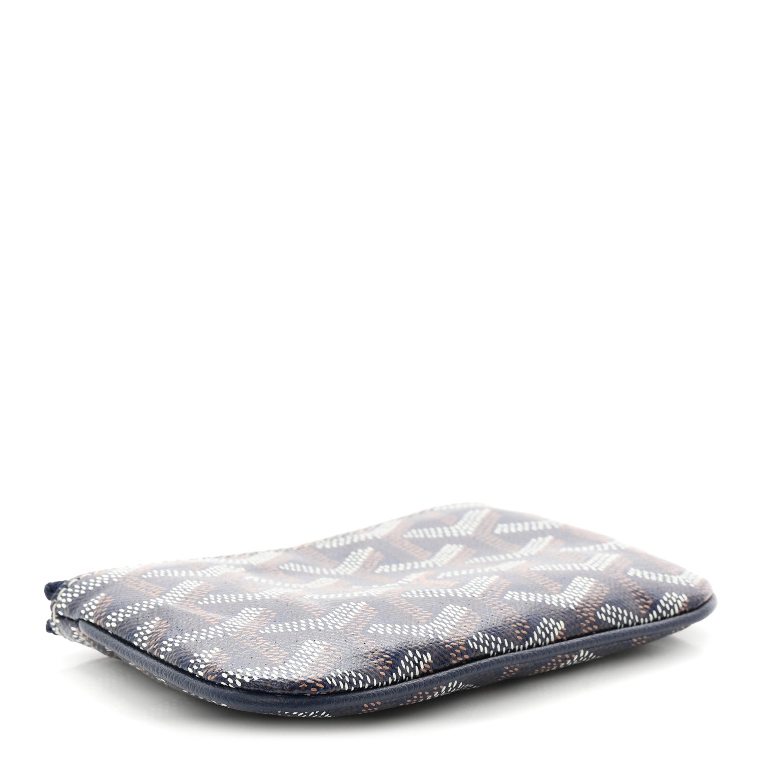 Goyard Goyardine Nano Senat Key Pouch Navy 4 of 8