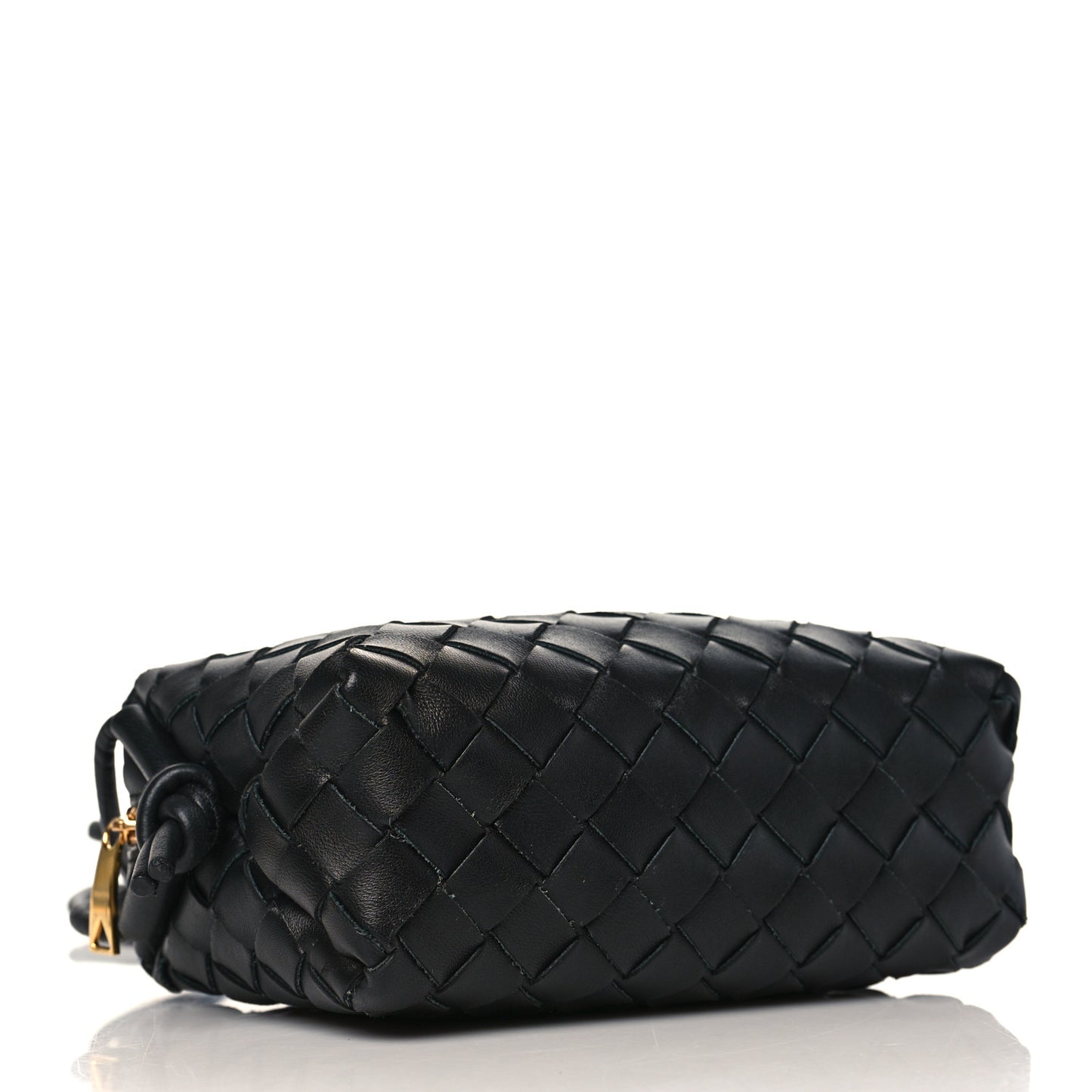 Nappa Intrecciato Mini Loop Camera Bag Black