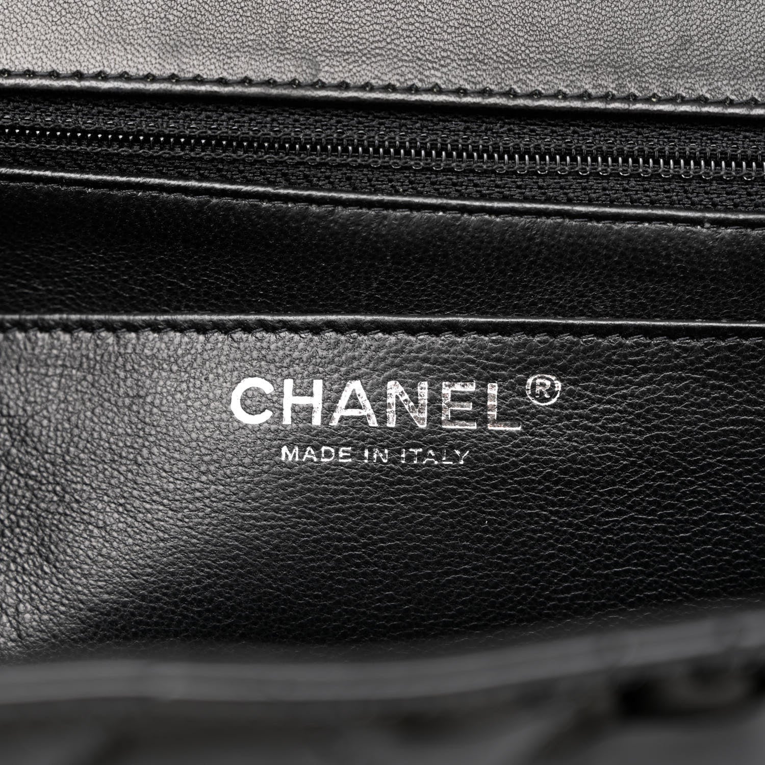 Chanel Patent Quilted Maxi Single Flap Black 6 of 13