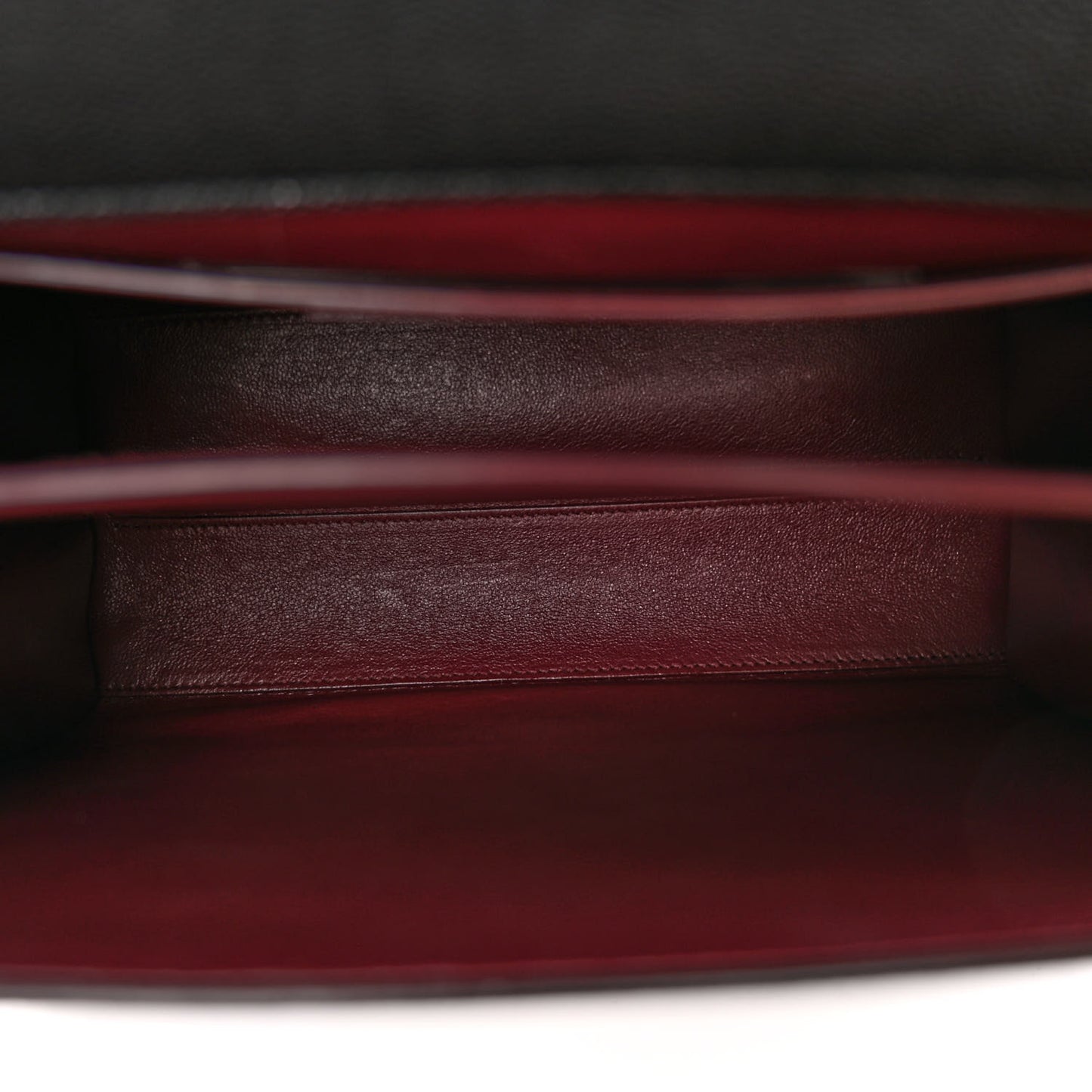 Grain de Poudre Medium Classic Monogram Cassandra Top Handle Black Rouge Legion