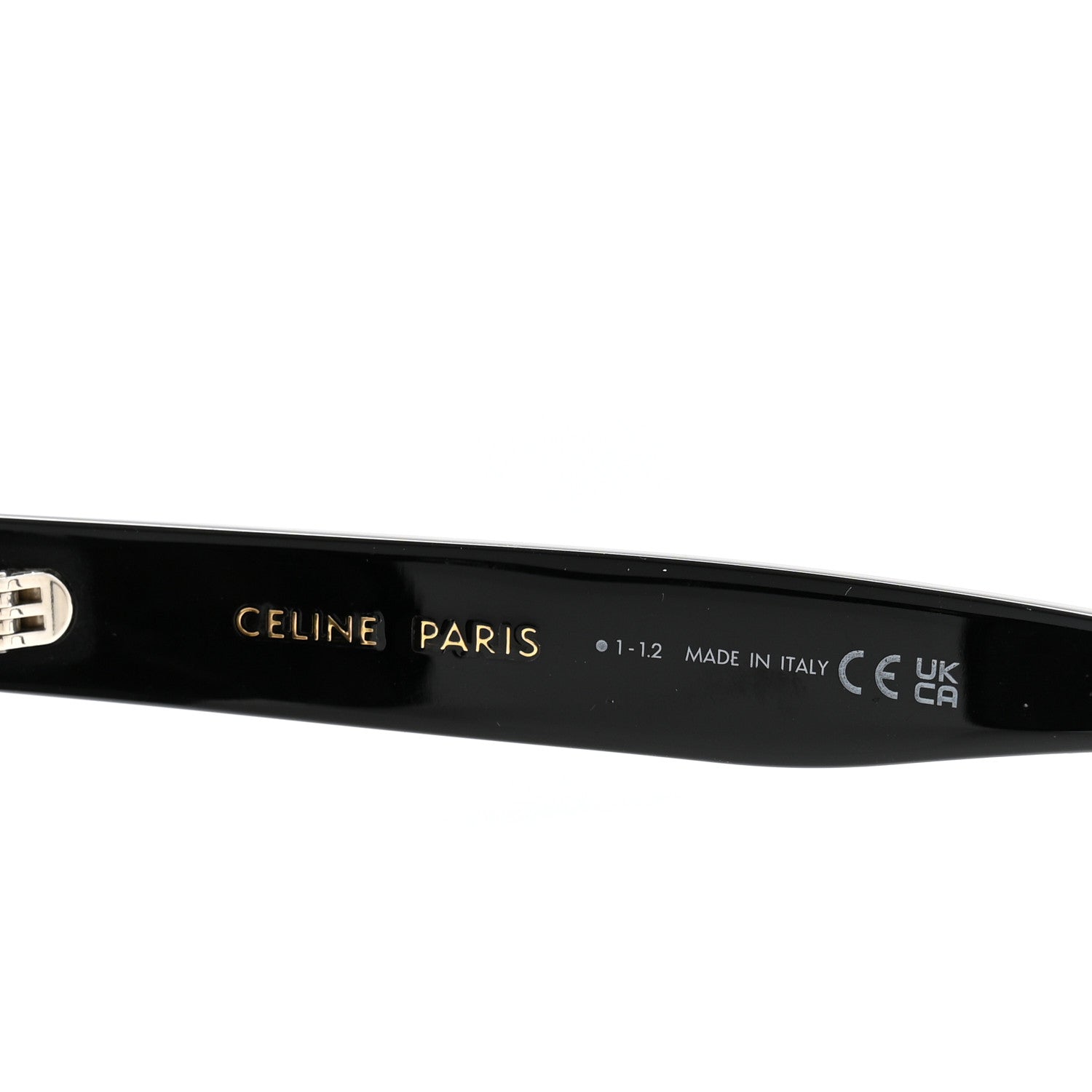 Celine Acetate Sunglasses CL40198F Black 5 of 7